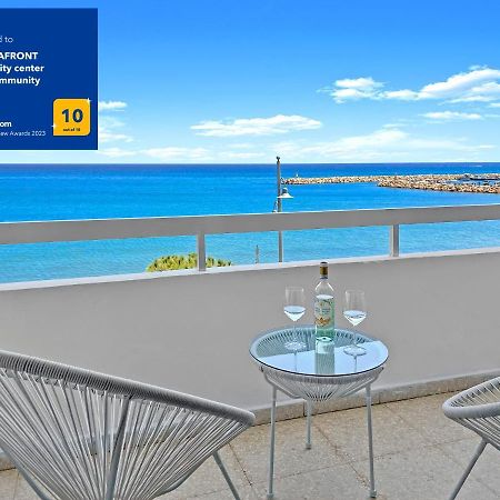 2Br Seafront Apt In City Center With Community Pool Larnaca Extérieur photo